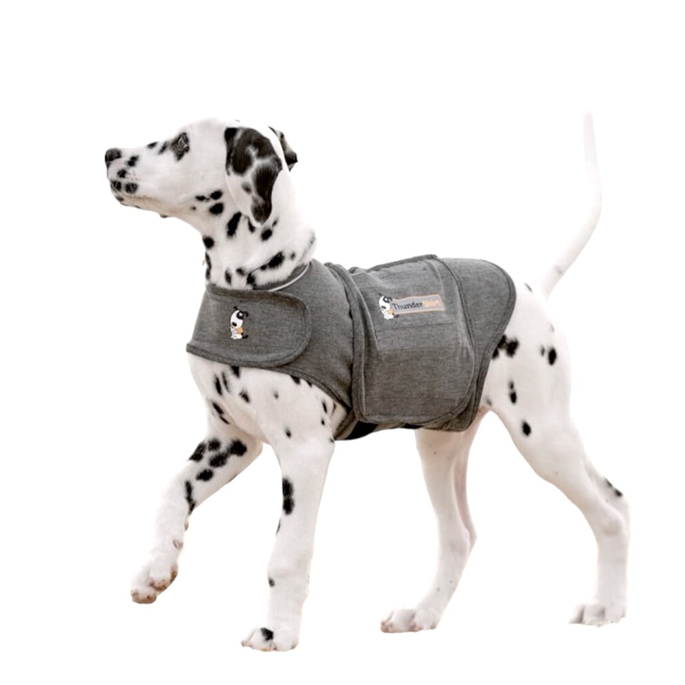 Thunder Shirt for Dogs - Adjustable Anti Anxiety Vest - Calming Aid Size Medium